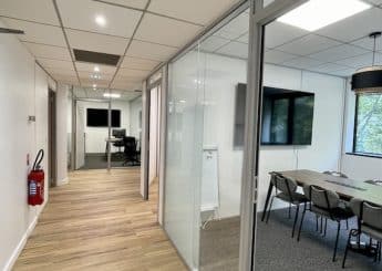 Myflexoffice location bureaux lyon part dieu couloir
