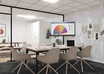 Myflexoffice location bureaux Lyon 3 La Caserne Salle de réunion