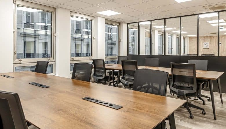 Myflexoffice location bureaux Paris 75009 La Tour des Dames Open space 1