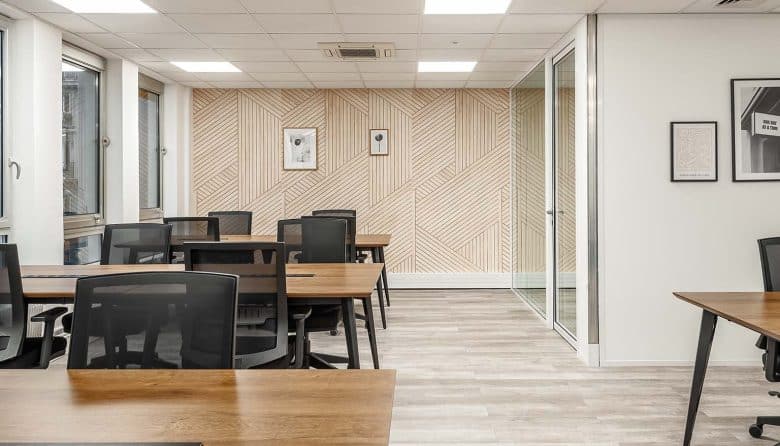 Myflexoffice location bureaux Paris 75009 La Tour des Dames Open space 6 1