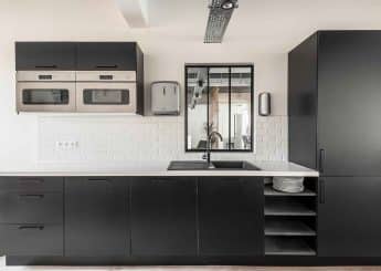Myflexoffice location bureaux Paris 10 LOpen Paradise Cuisine