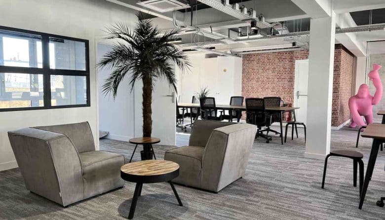 Myflexoffice location bureaux paris 10 LOpen Paradise espace informel