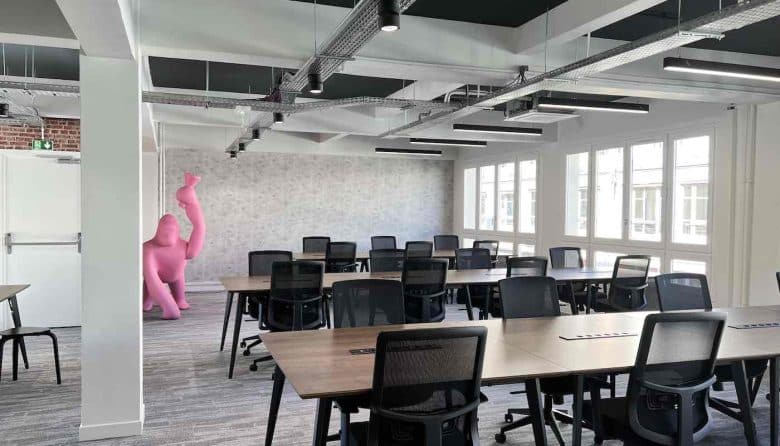 Myflexoffice location bureaux paris 10 LOpen Paradise openspace