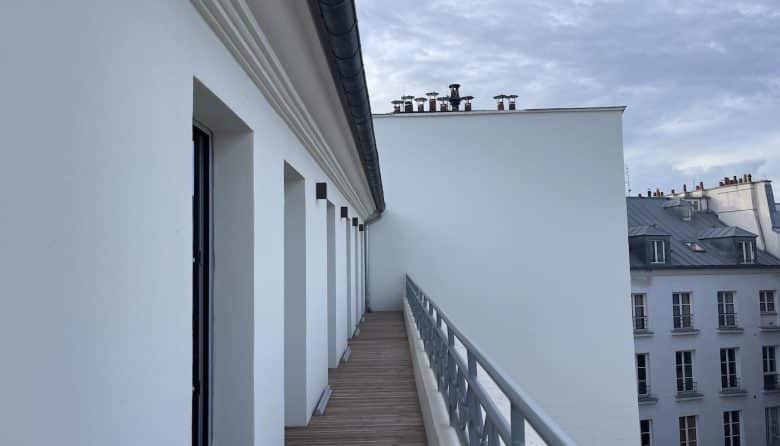 Myflexoffice location bureaux paris 75010 LAurore terrasse