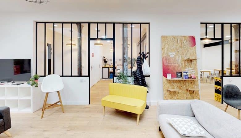 Myflexoffice location bureau à louer Paris 75011 Verrière Méricourt espace détente