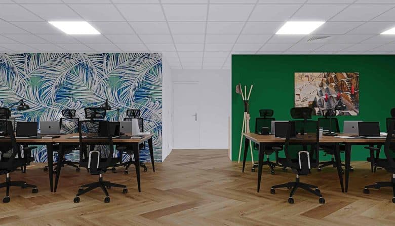 Myflexoffice location de bureaux Paris 8 Le Corday open space