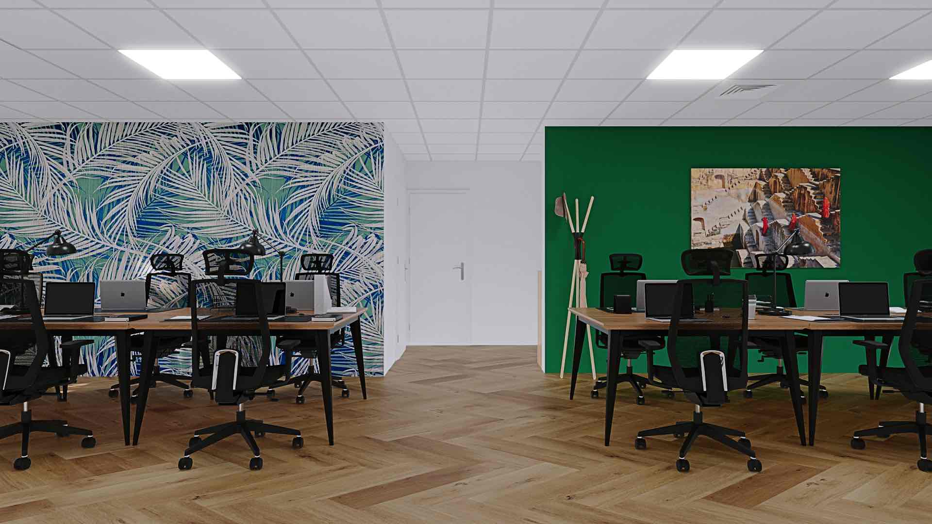 Myflexoffice location de bureaux Paris 8 Le Corday open space