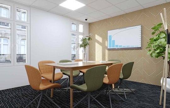 Myflexoffice location de bureaux Paris 8 Le Corday salle de reunion