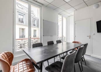 Myflexoffice Location bureaux Paris 9 L'Aristocrate Salle de réunion 3
