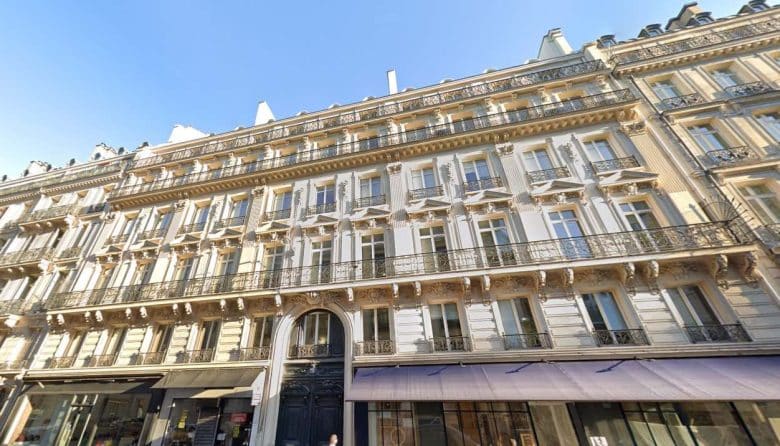 Myflexoffice location bureaux paris 9 Aristocrate Facade