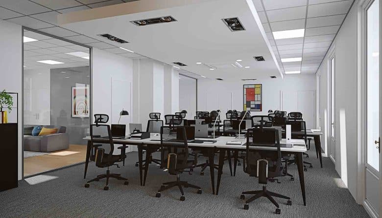 Myflexoffice location bureaux paris 9 Aristocrate Open space 1