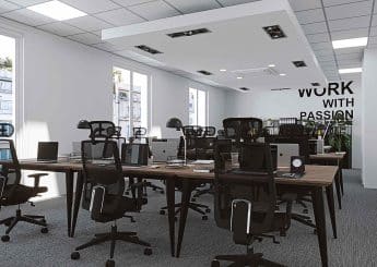Myflexoffice location bureaux paris 9 Aristocrate Open space 2