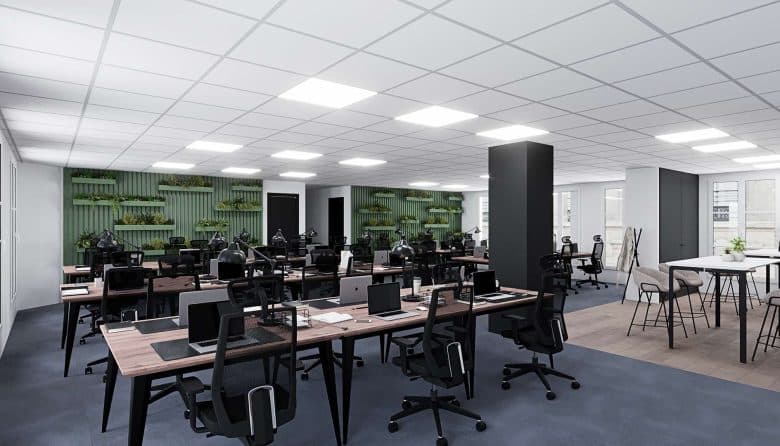 Myflexoffice Location bureaux Bordeaux Centre ville Le Gabriel open space